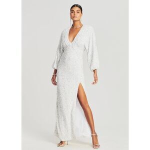 Retrofête CAMILLE SEQUIN DRESS Size Small $985